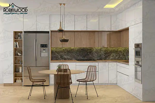 مدل کابینت بدون دستگیره + زیباترین مدل های کابینت بدون دستگیره بسیار شیک