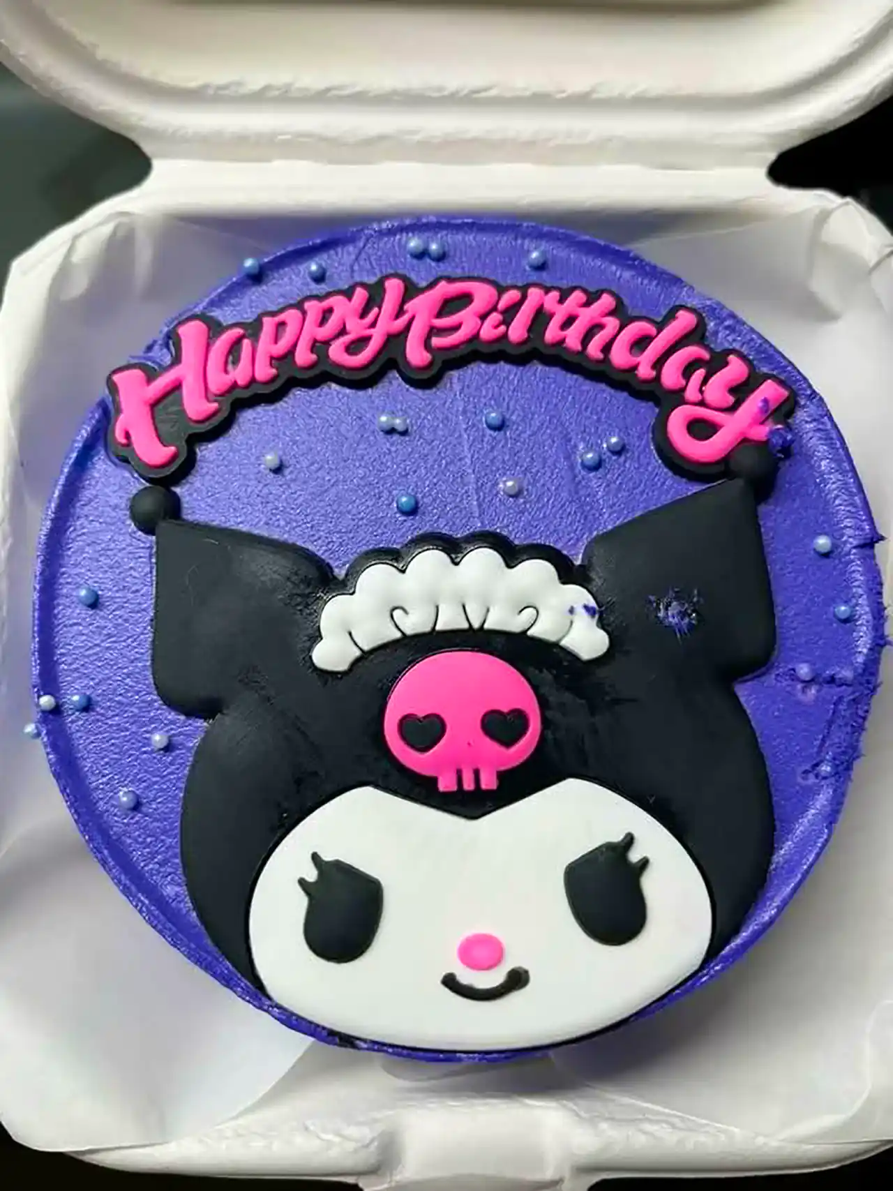 کیک فانتزی دخترانه کیوت لبوبو