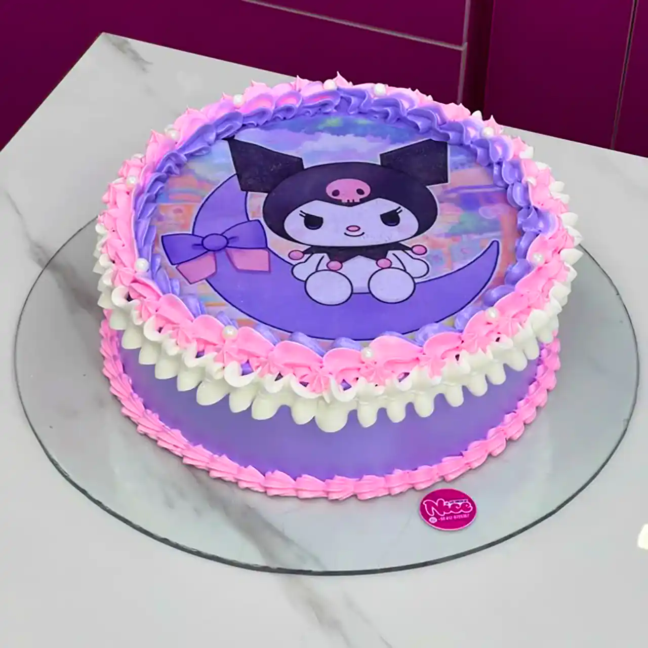 کیک فانتزی دخترانه کیوت لبوبو