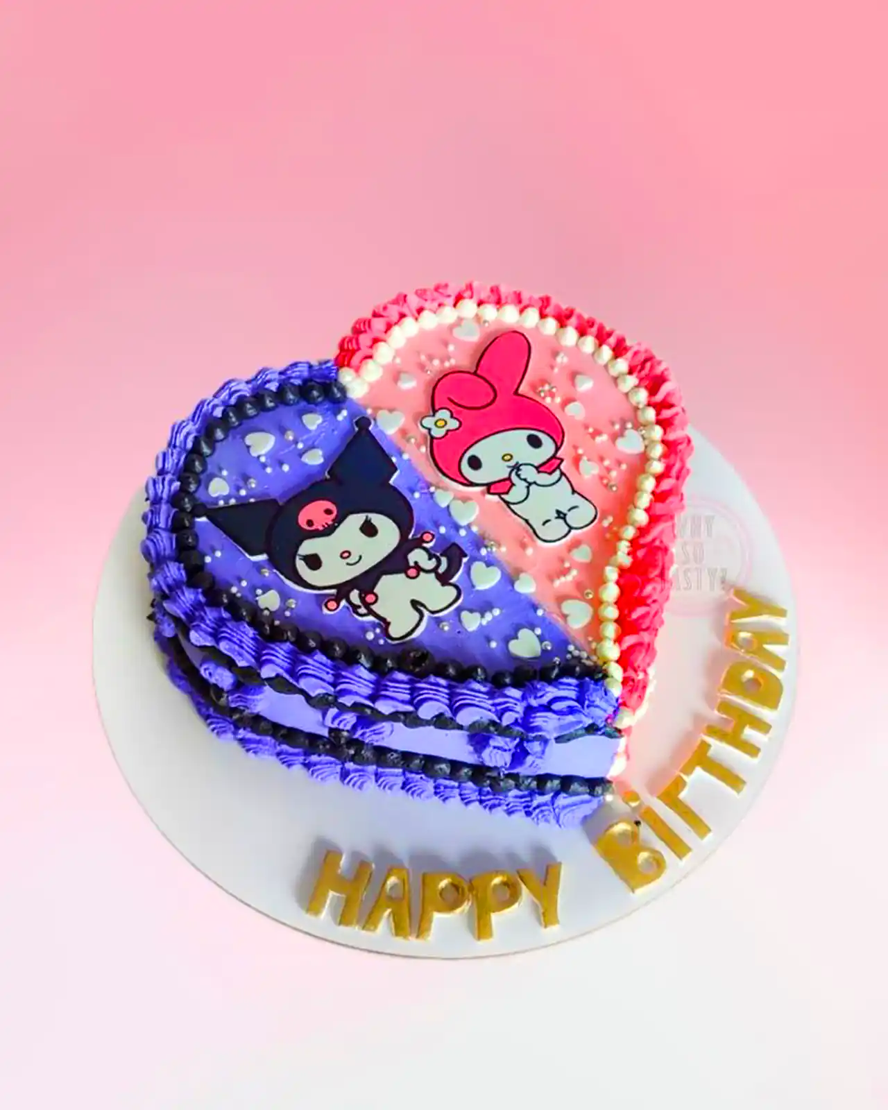 کیک فانتزی دخترانه کیوت لبوبو