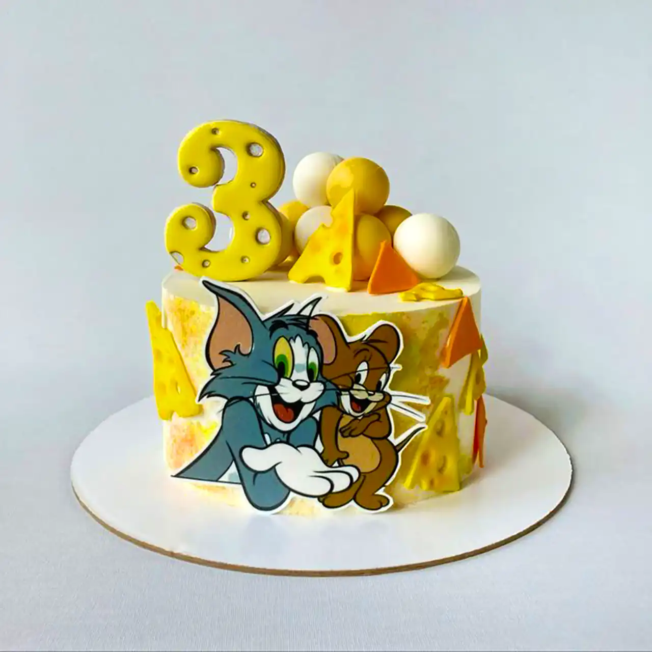 کیک تولد موش و گربه
