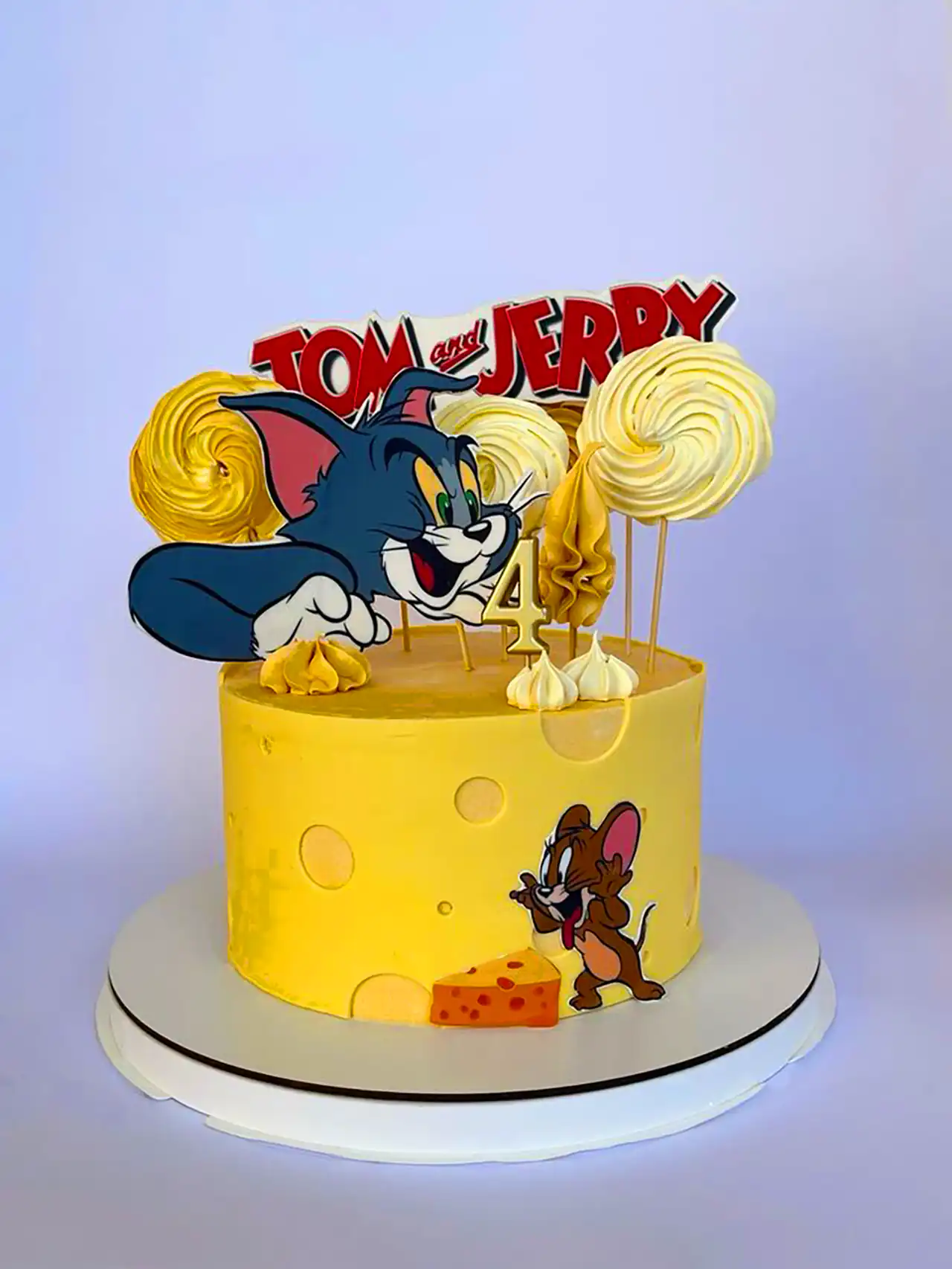 کیک تولد موش و گربه