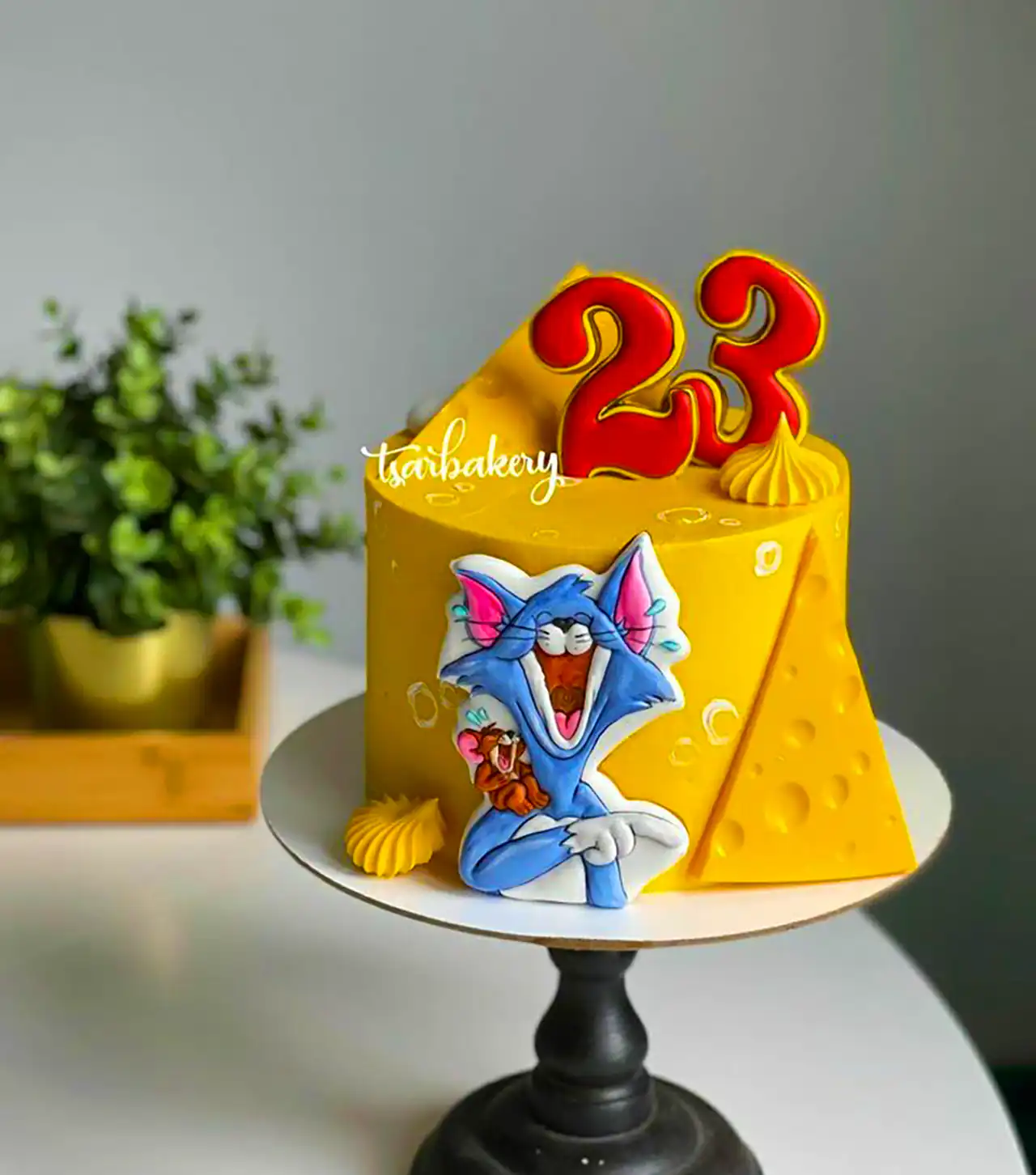 کیک تولد موش و گربه