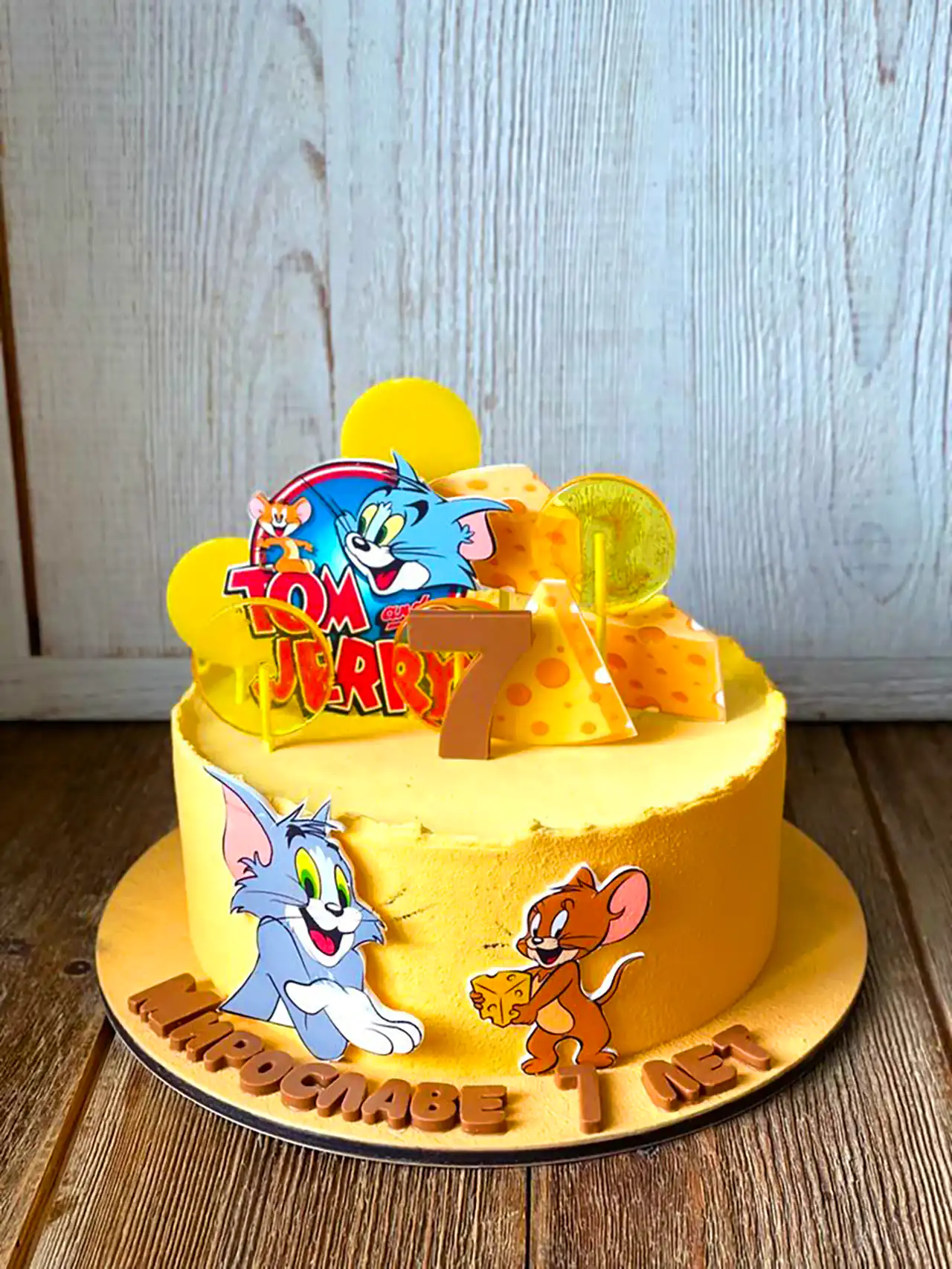 کیک تولد موش و گربه