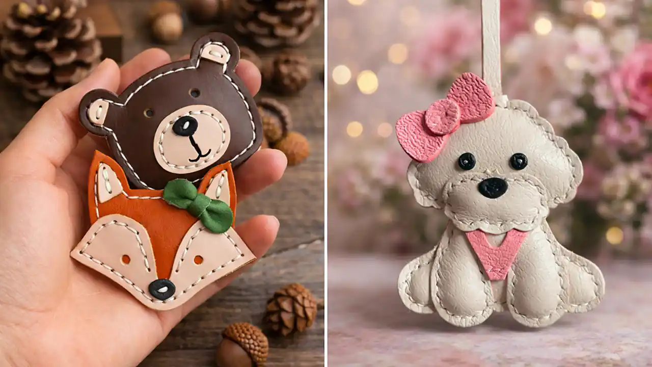 چارم بگ چرمی حیوانات