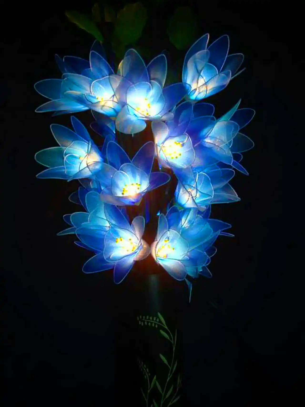 چراغ خواب فانتزی طرح گل