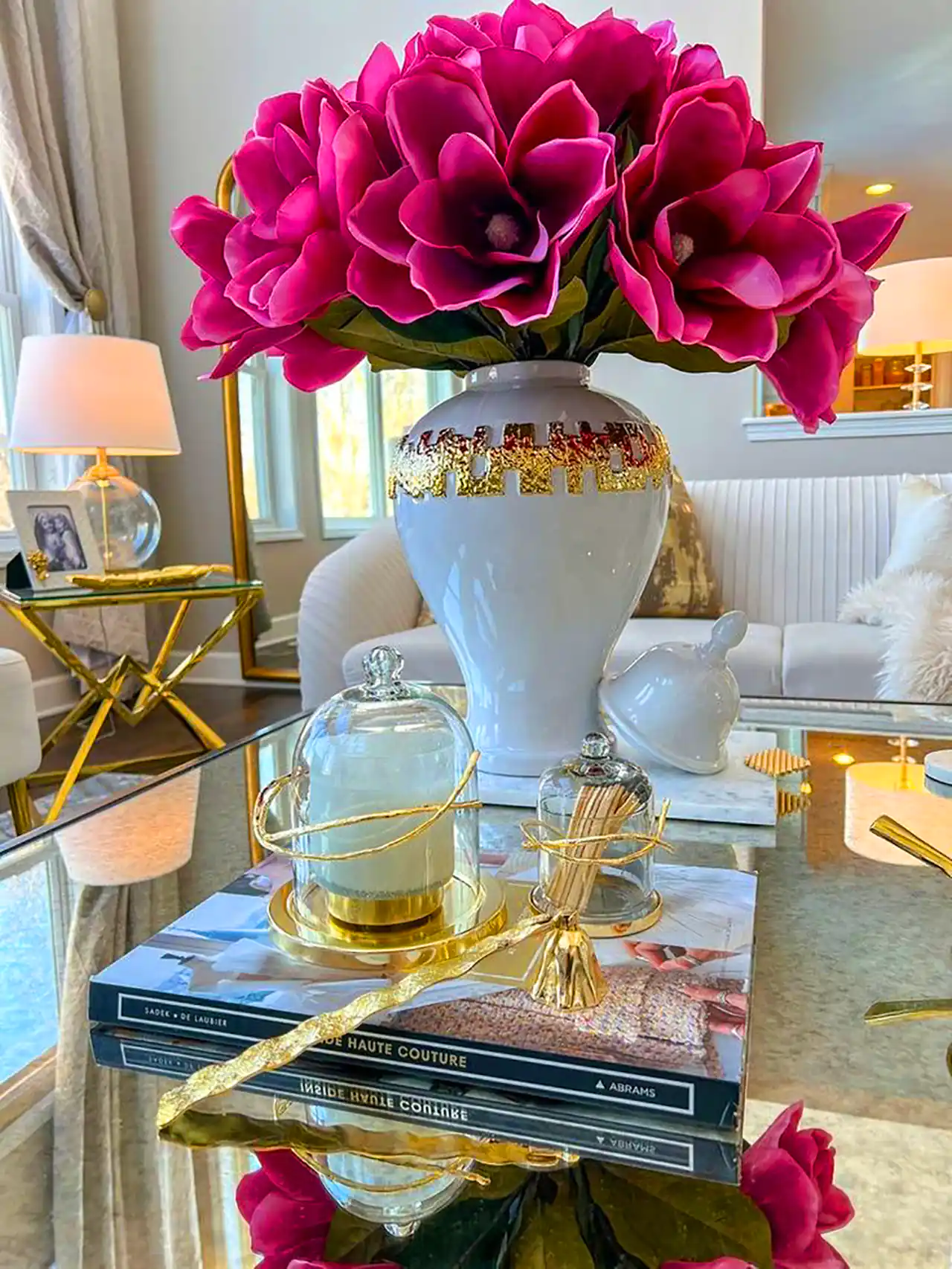 چیدمان یونیک برای روی میز عسلی