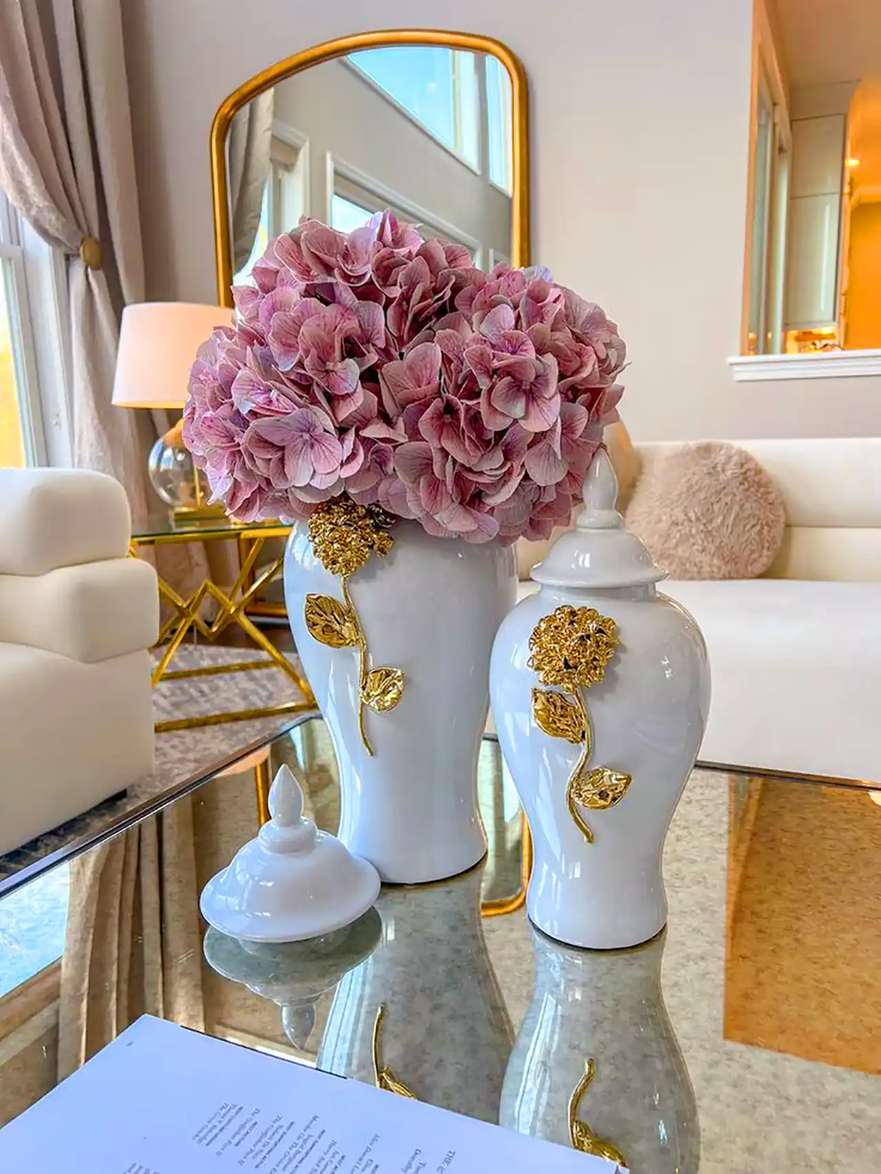 چیدمان یونیک برای روی میز عسلی