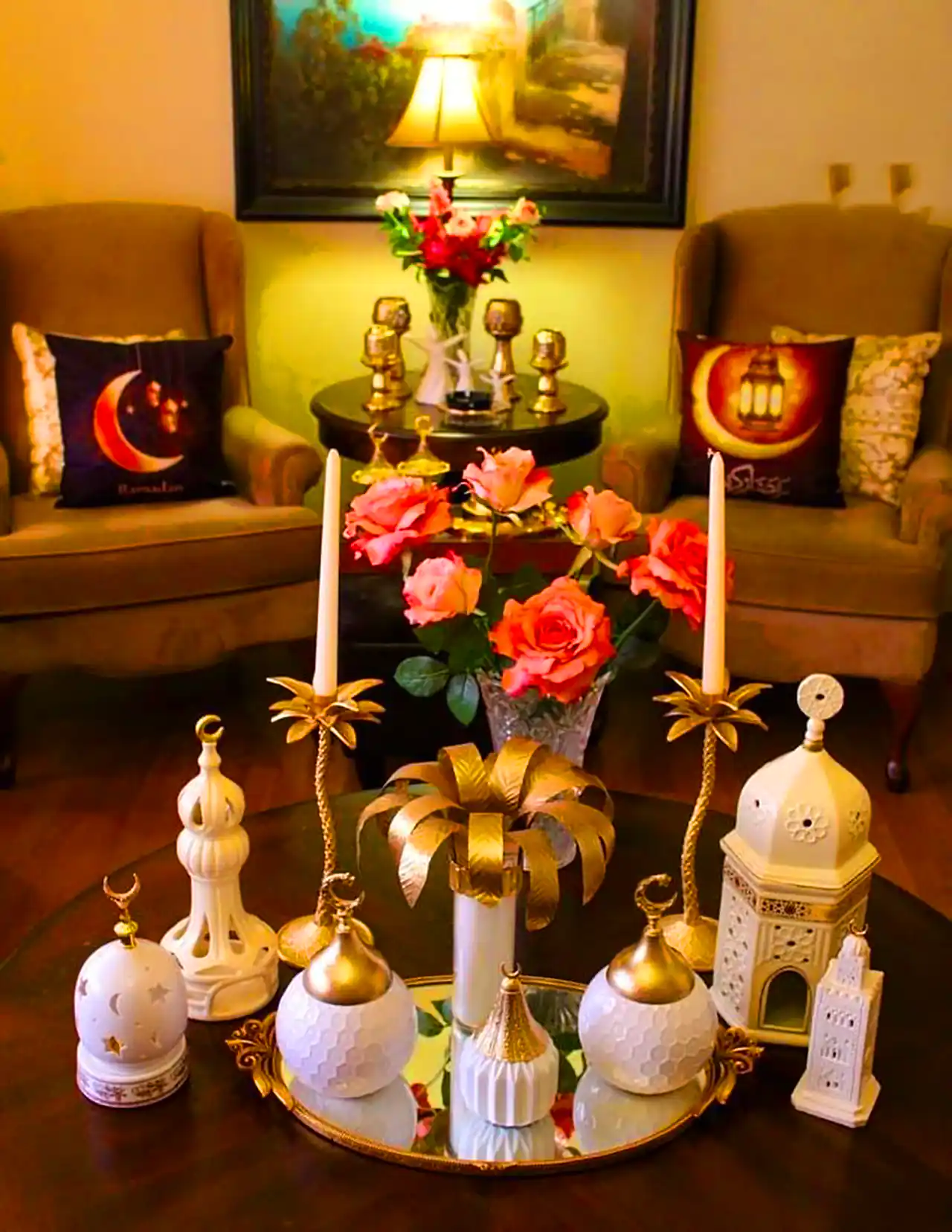 چیدمان یونیک برای روی میز عسلی