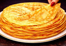 دستور پخت پنکیک فرانسوی / در ۱۰ دقیقه ۱۰۰ تا درست کن