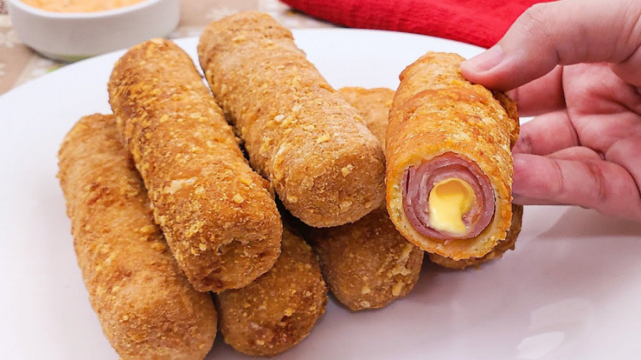 طرز تهیه رولت کالباس:: آموزش آشپزی::پخت سریع و اسان