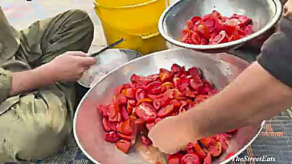 طرز تهیه کلجی ماسالا به سبک غذای خیابانی پاکستان