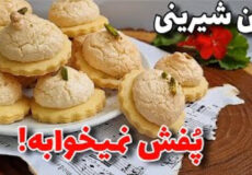 طرزتهیه شیرینی نارگیلی/خوشمزه ترین و نرم ترین شیرینی نارگیلی باتمام نکات مهم!