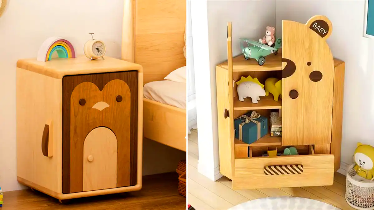 دکورهای چوبی برای اتاق کودک
