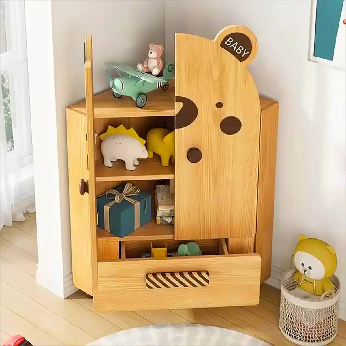 دکورهای چوبی برای اتاق کودک