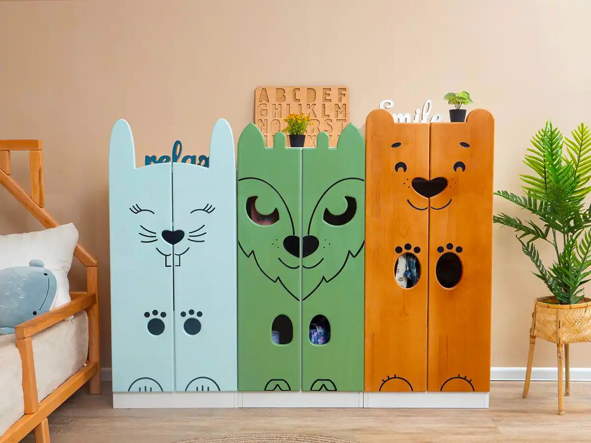 دکورهای چوبی برای اتاق کودک