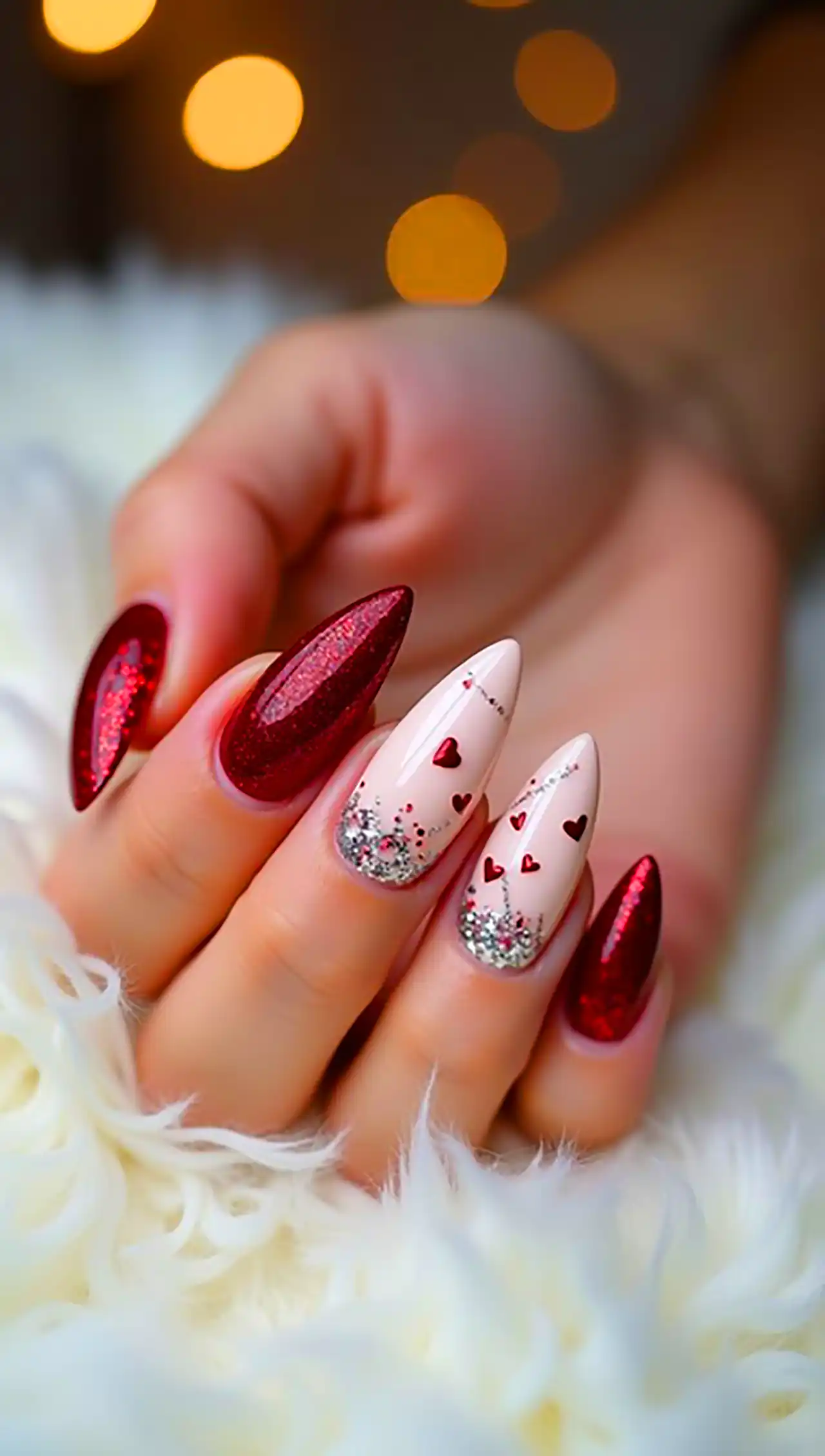 دیزاین ناخن دخترانه و خاص 