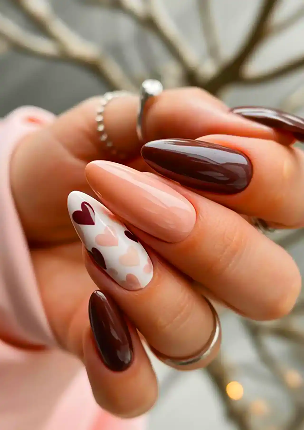 دیزاین ناخن دخترانه و خاص 