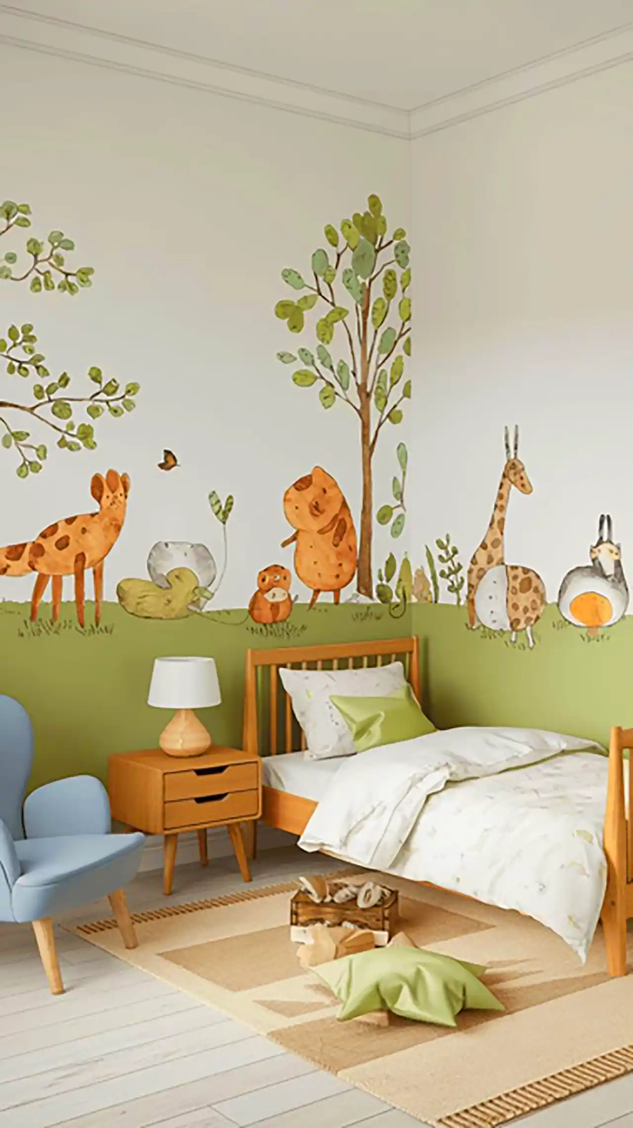دیزاین اتاق کودک با تم دایناسوری