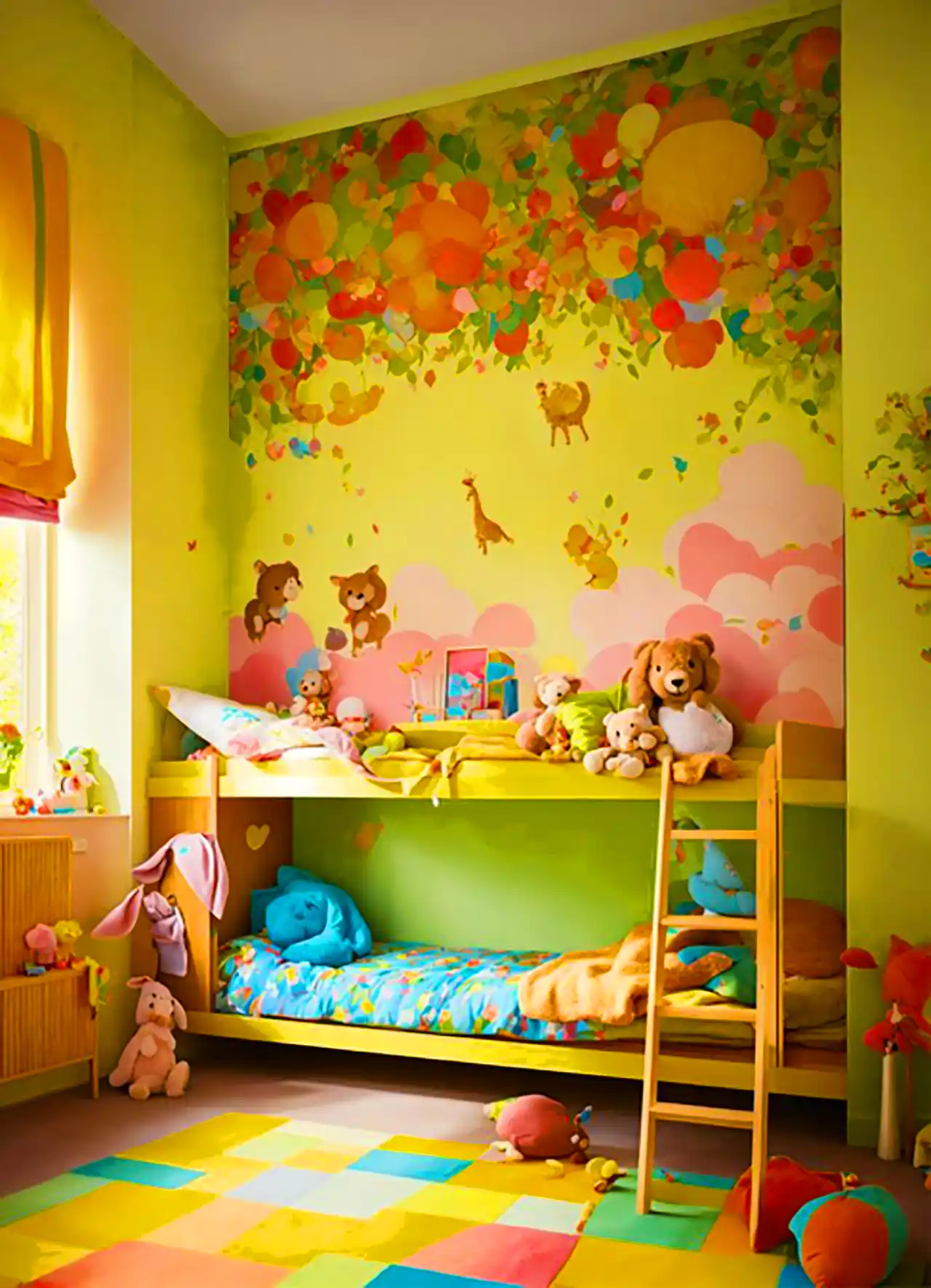 دیزاین اتاق کودک با تم دایناسوری