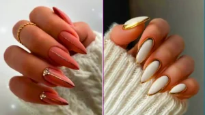 دیزاین ساده و شیک ناخن 