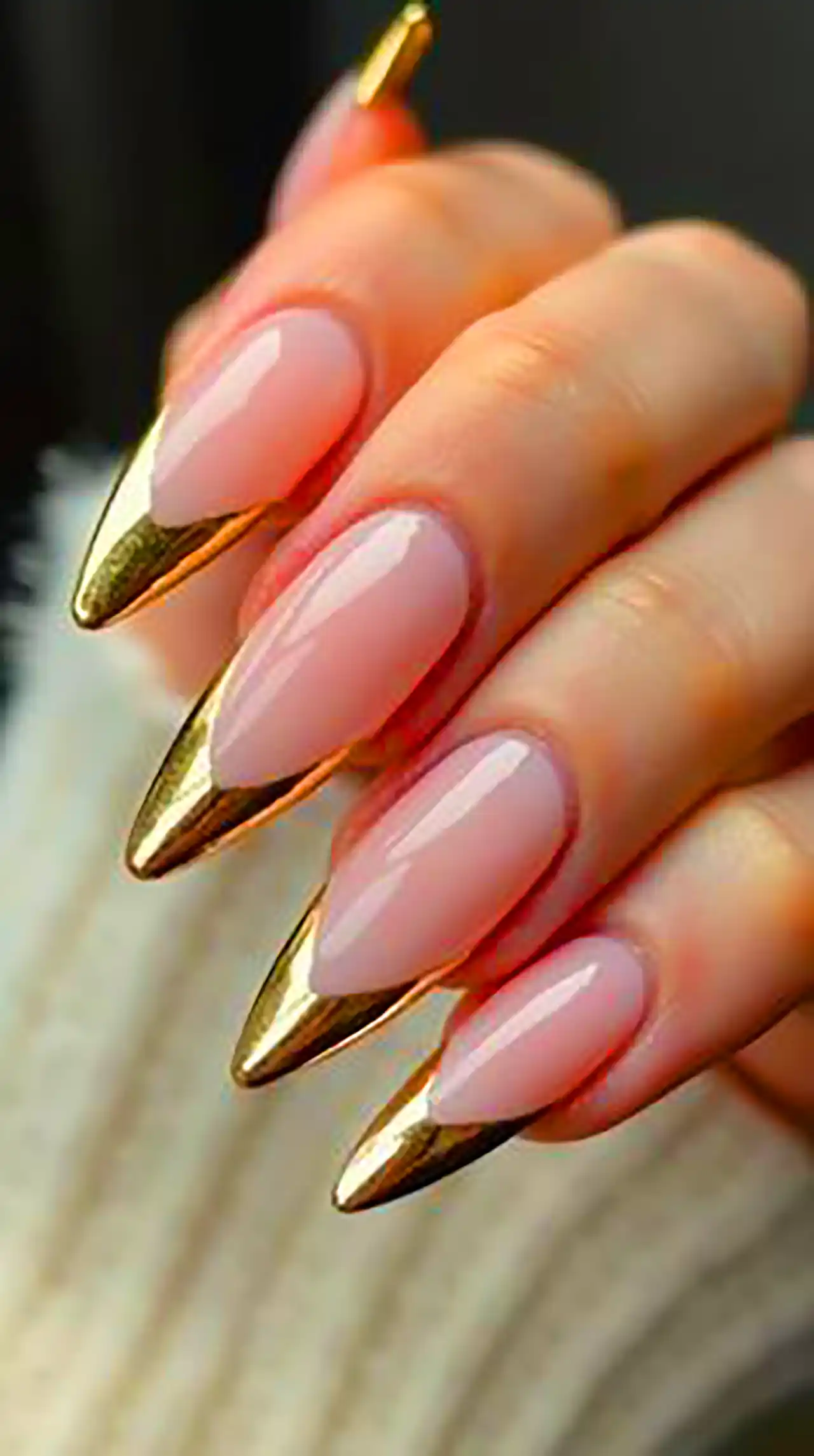 دیزاین ساده و شیک ناخن 