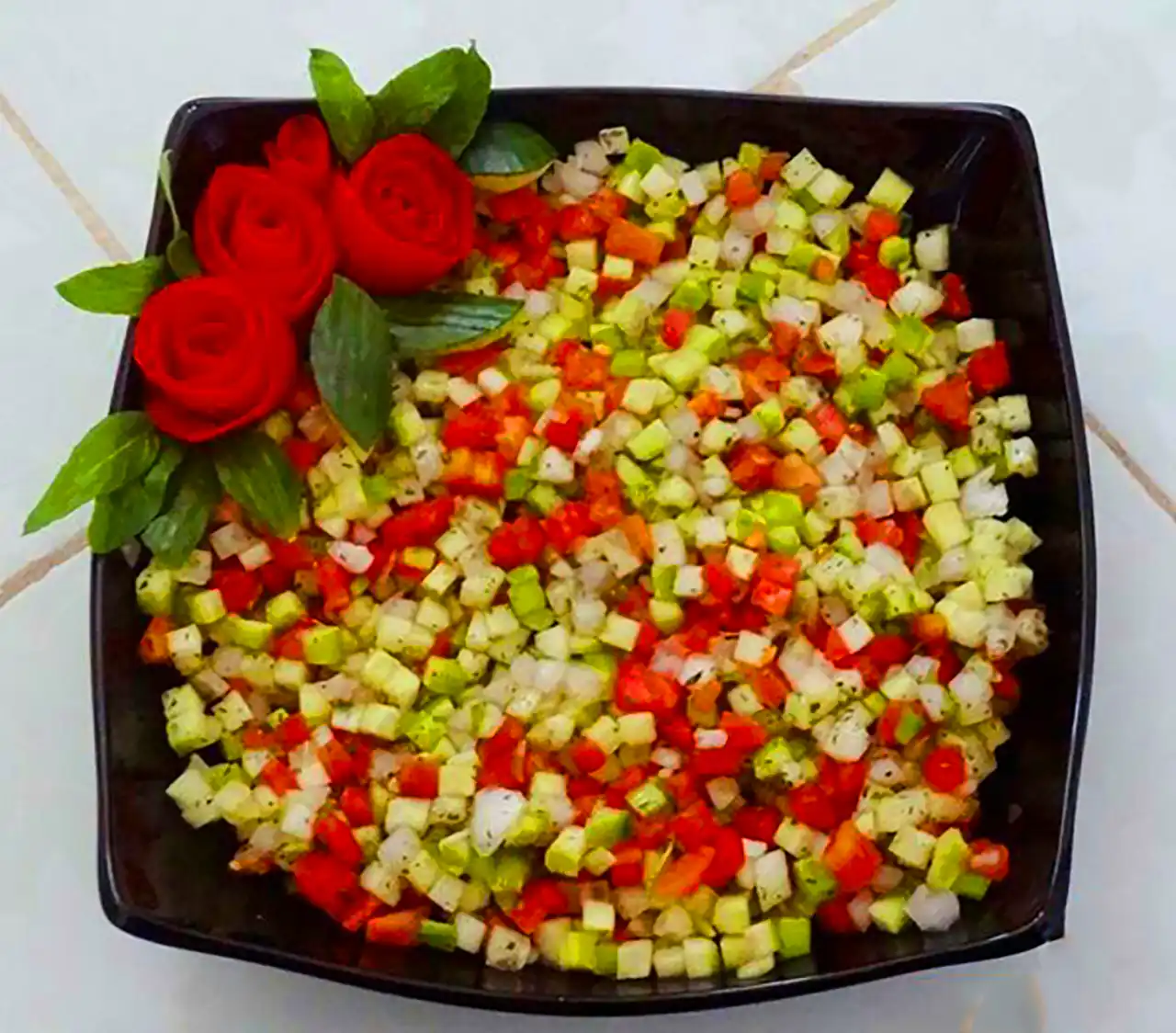 دیزاین سالاد شیرازی مجلسی