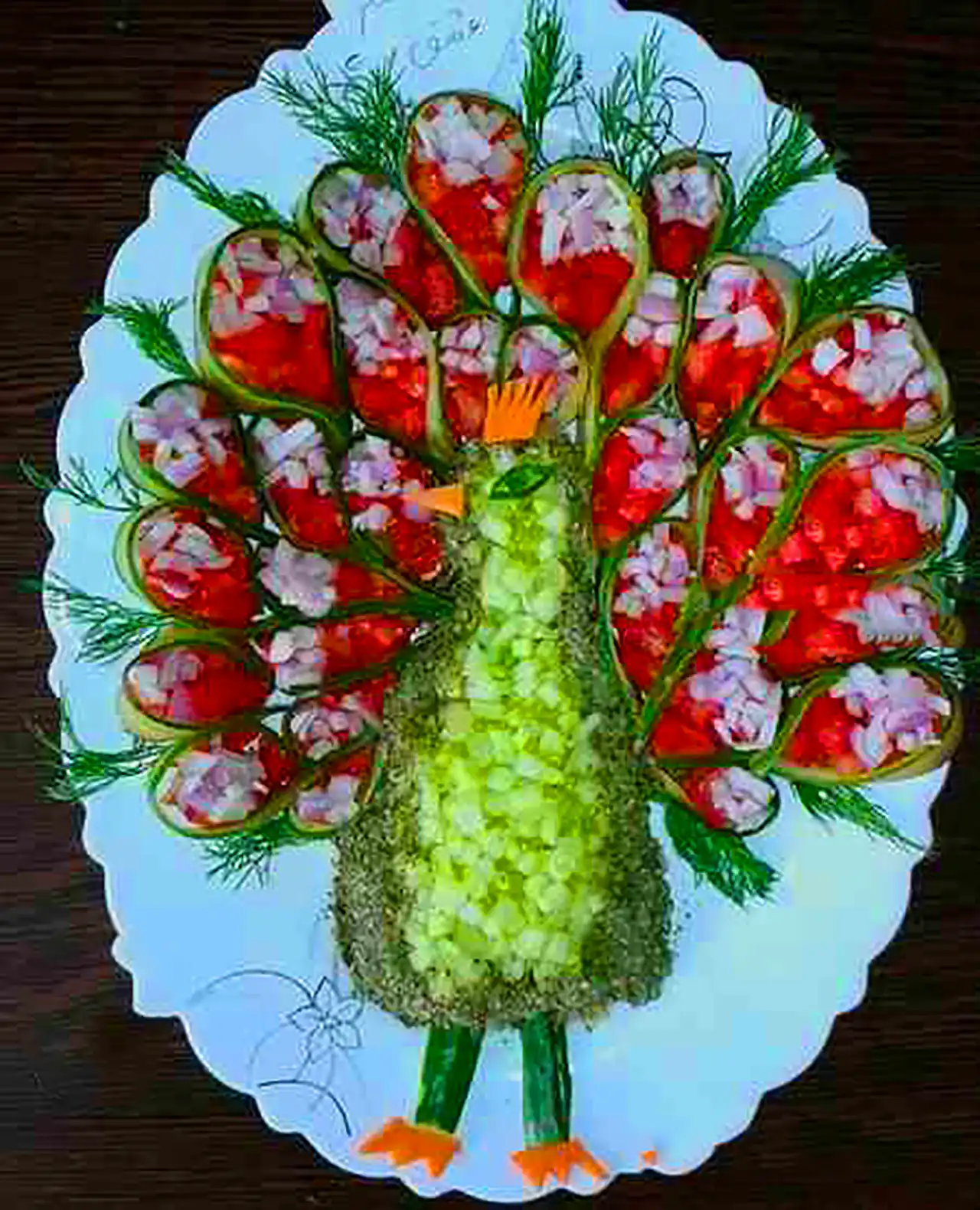 دیزاین سالاد شیرازی مجلسی