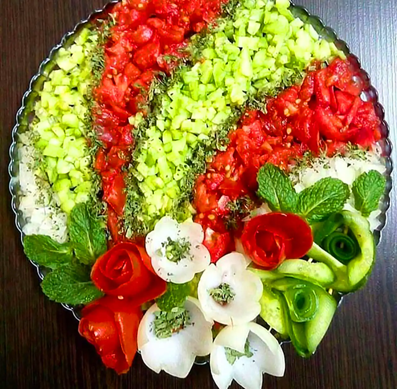 دیزاین سالاد شیرازی مجلسی