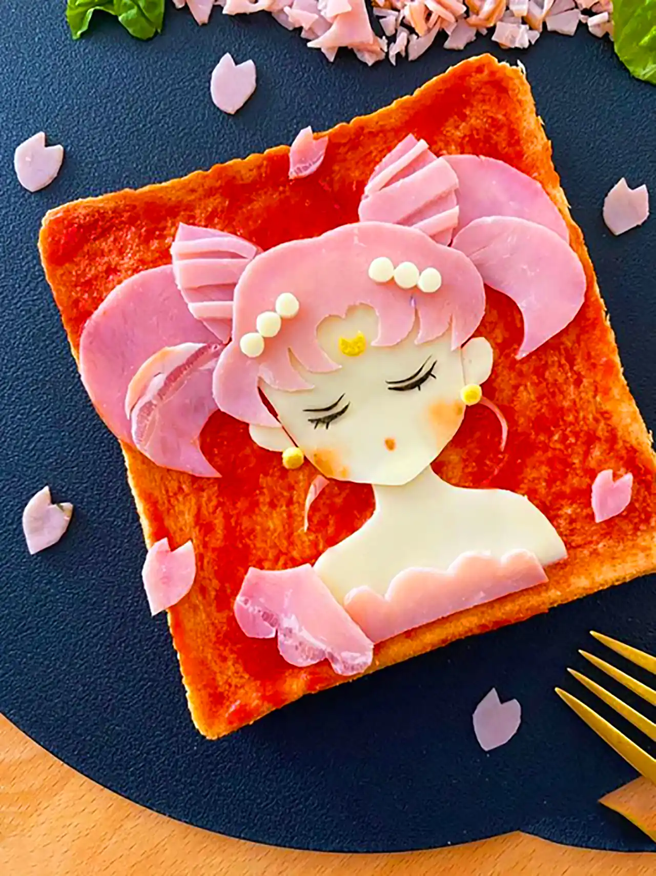 دیزاین صبحانه با نان تست