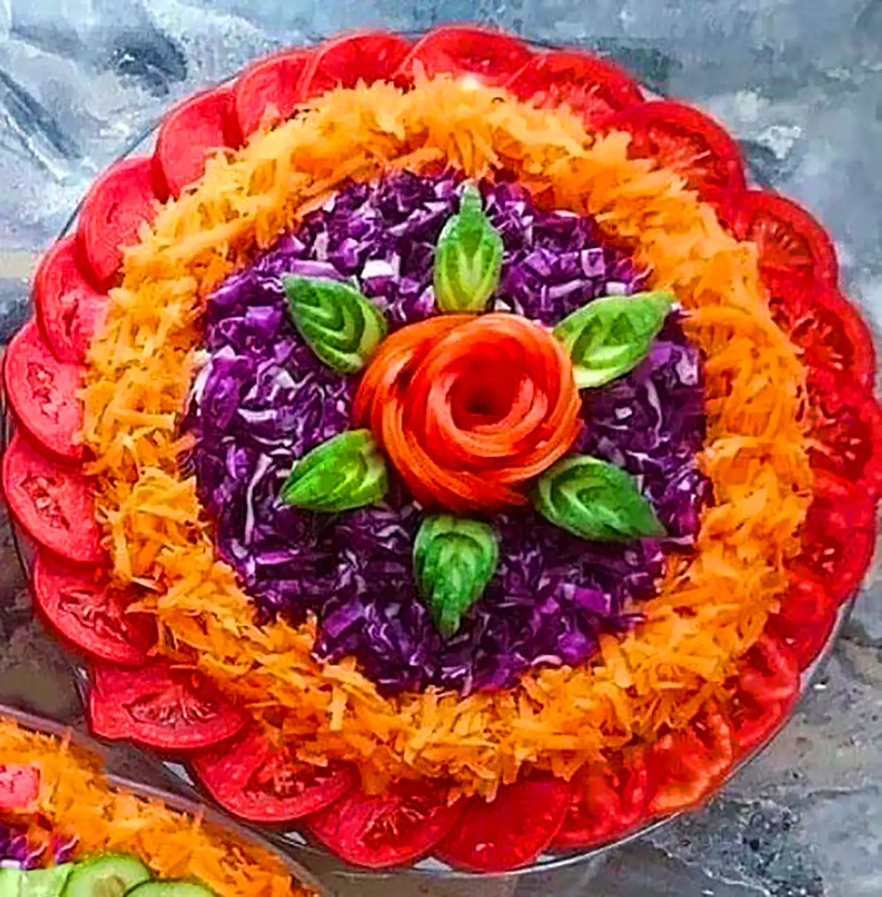 دیزاین شیک و مجلسی سالاد 