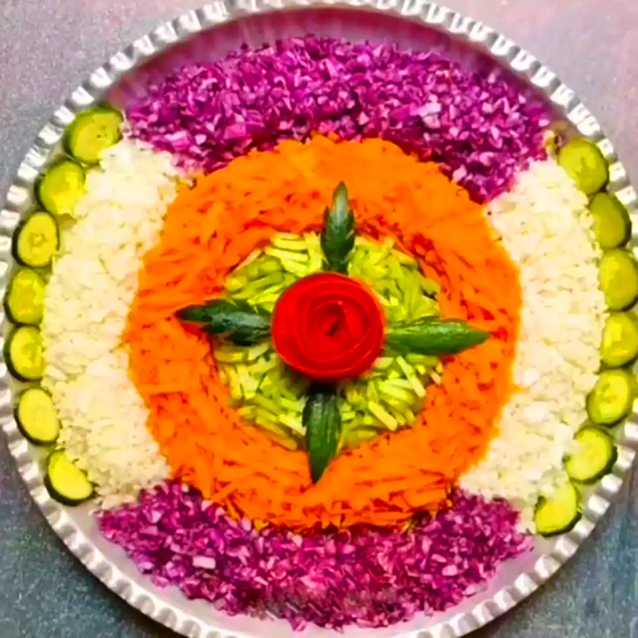 دیزاین شیک و مجلسی سالاد 