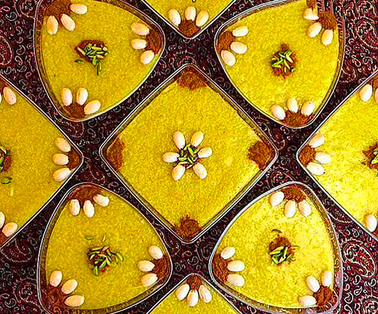 دیزاین شله زرد مجلسی 