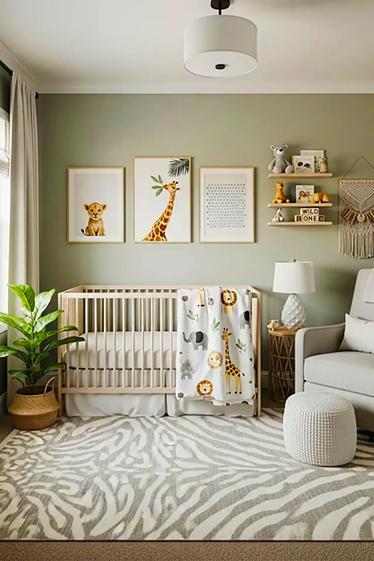 دیزاین مدرن اتاق نوزاد 