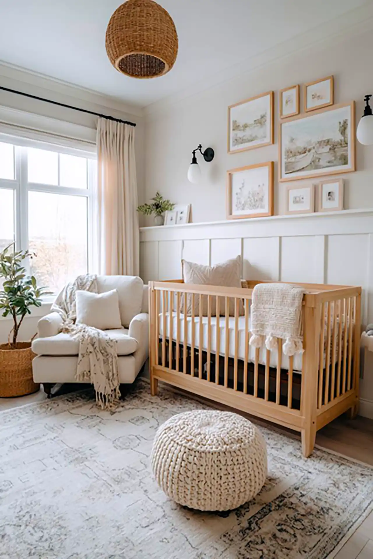 دیزاین مدرن اتاق نوزاد 