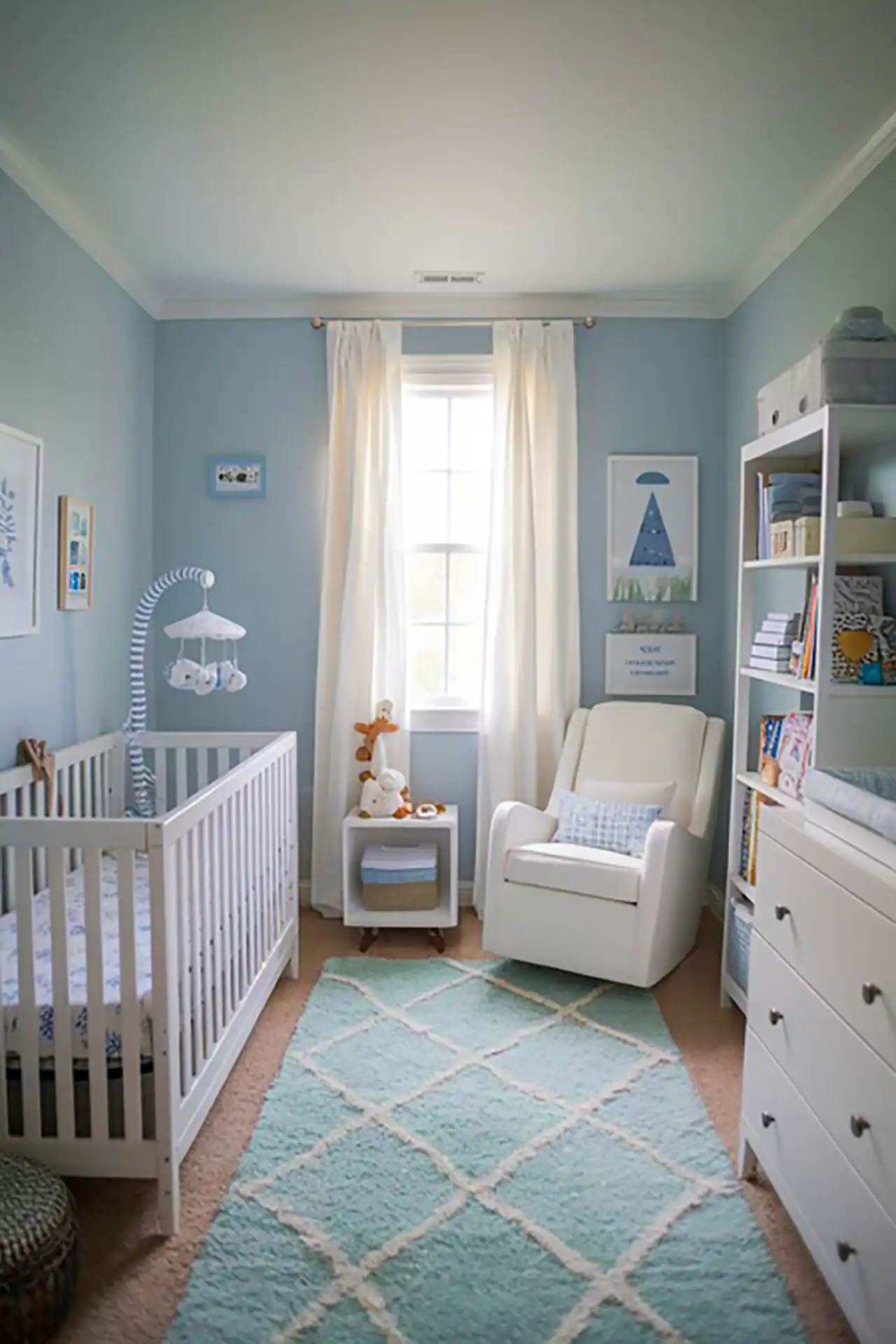 دیزاین مدرن اتاق نوزاد 