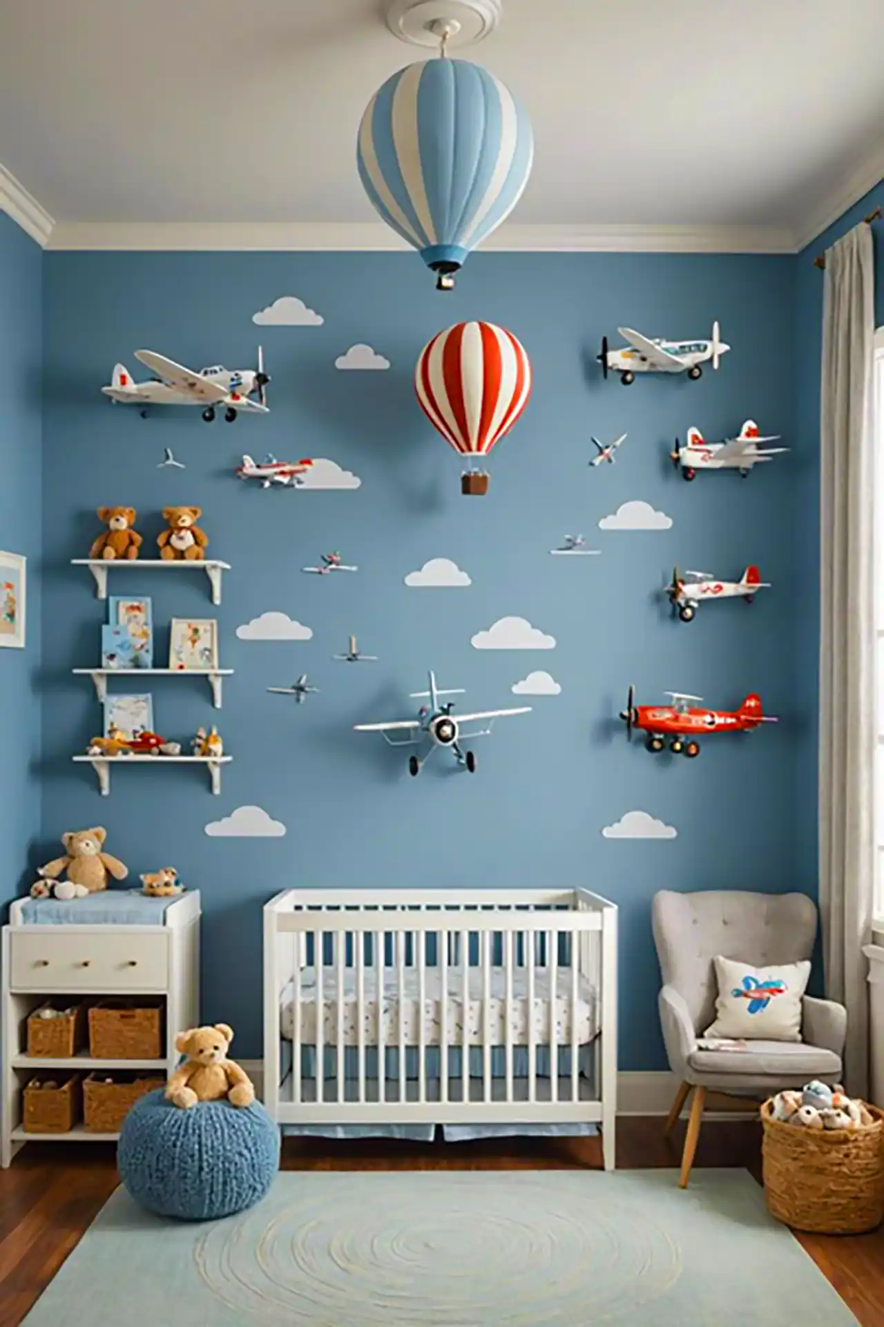 دیزاین مدرن اتاق نوزاد 