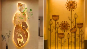 دیزاین جذاب برای دیوار آپارتمان