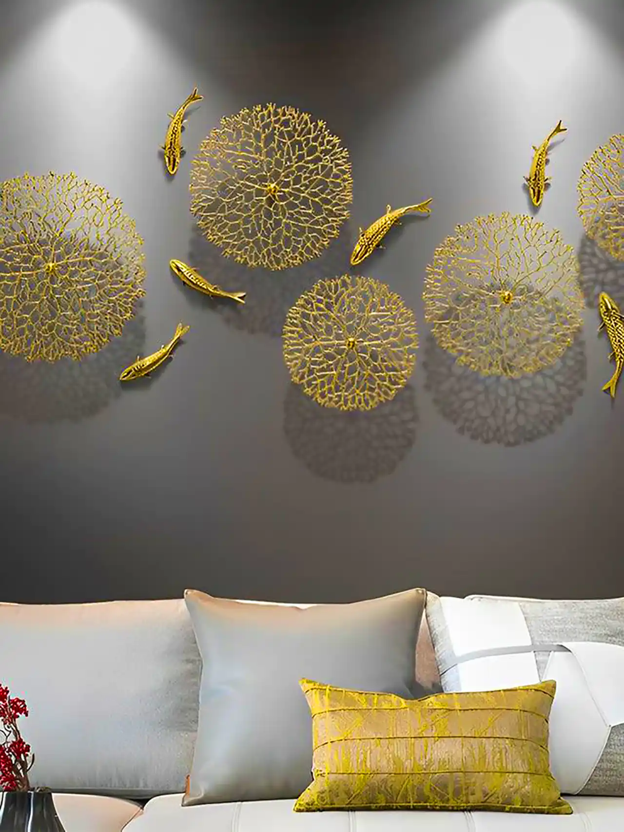 دیزاین جذاب برای دیوار آپارتمان