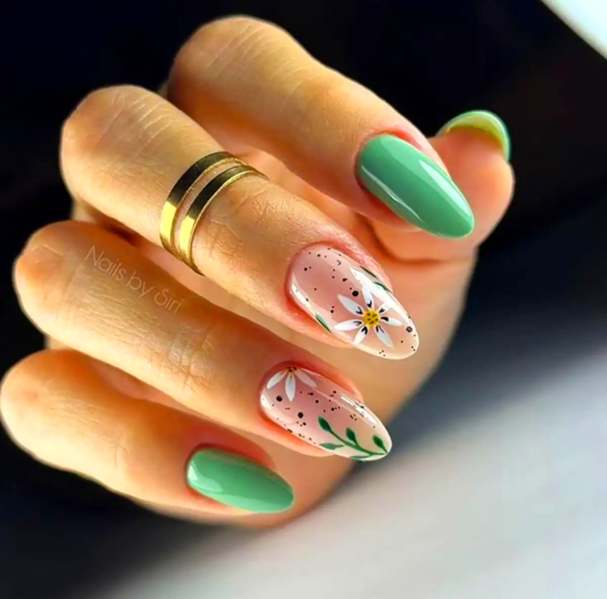 دیزاین ناخن نئونی جدید