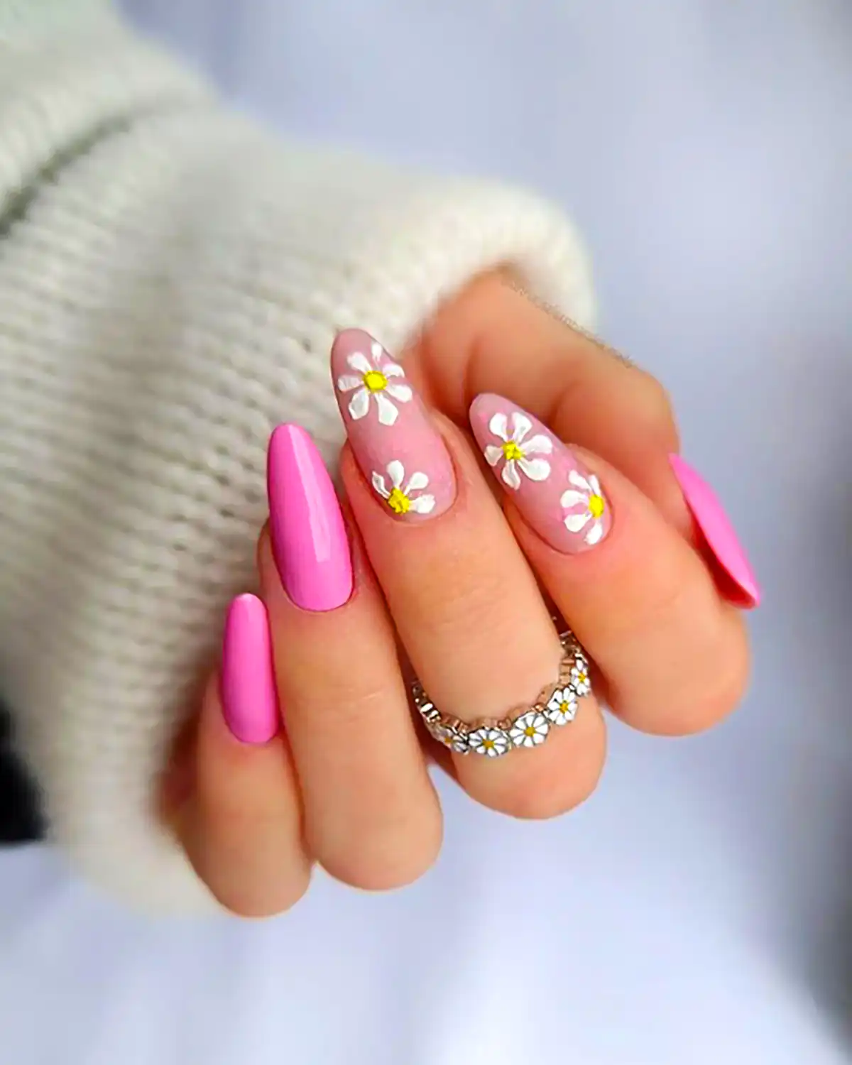 دیزاین ناخن نئونی جدید