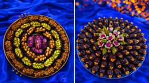 دیزاین شیک خرما با مغزها