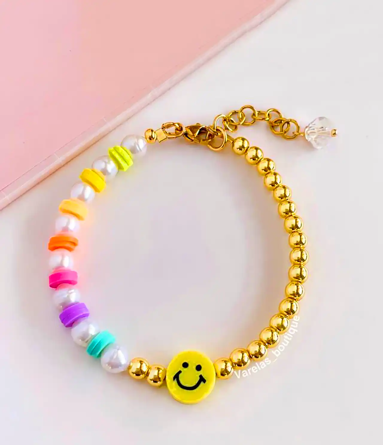 دستبند دونه رنگی دخترانه