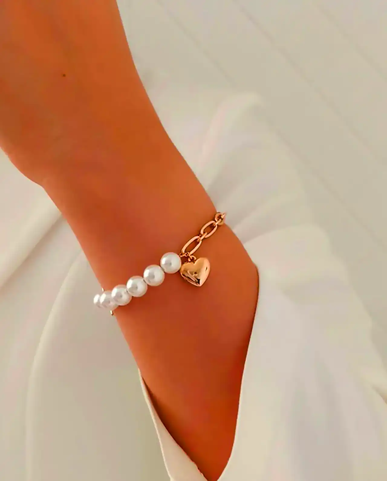 دستبند مرواریدی دخترانه