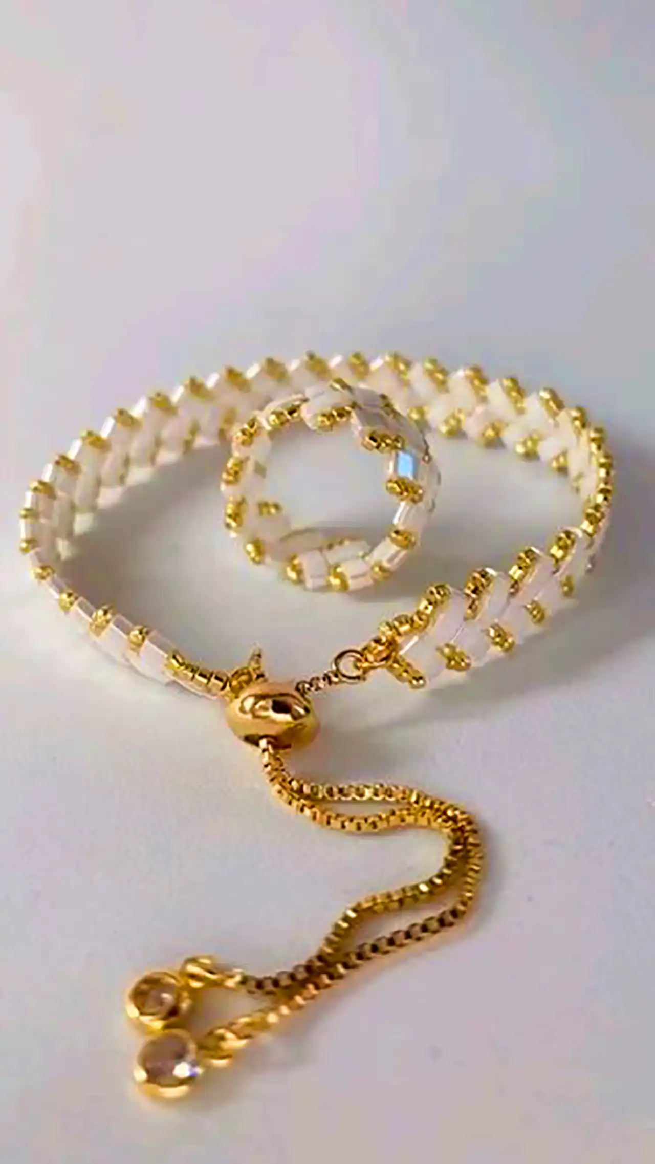 دستبند مرواریدی دخترانه