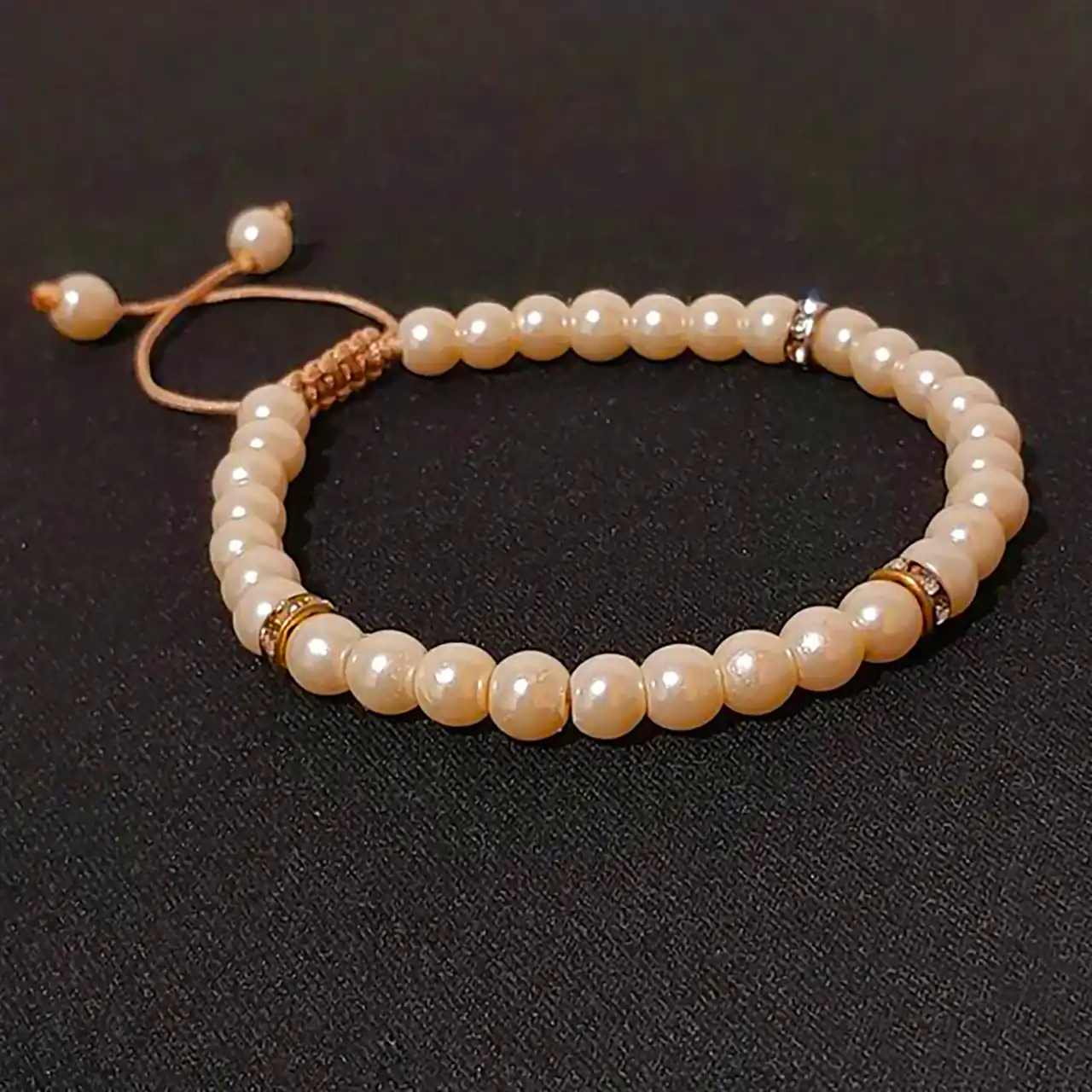 دستبند مرواریدی دخترانه