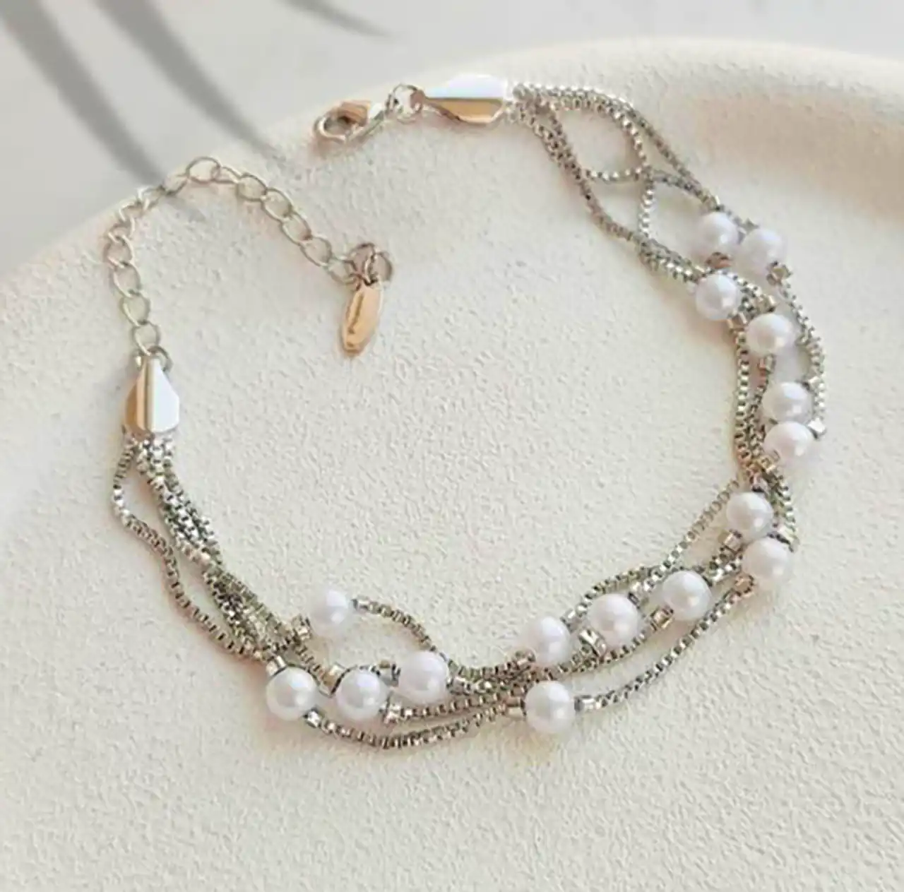 دستبند مرواریدی دخترانه