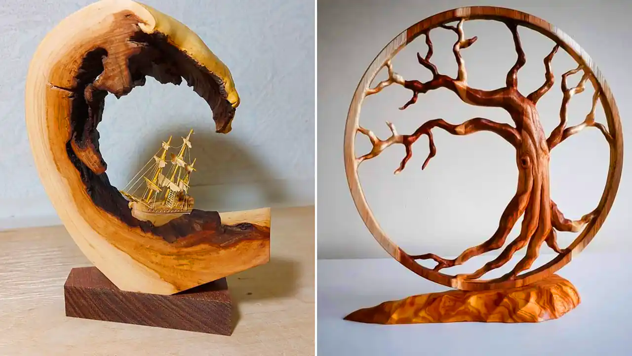 دستسازه های چوبی دکوری