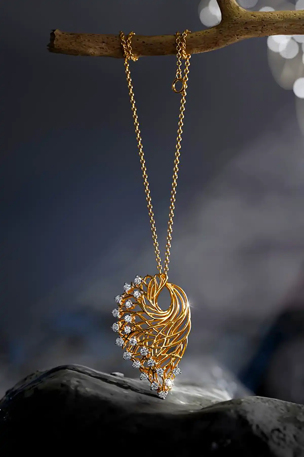 گردنبند لوکس و شیک طلا