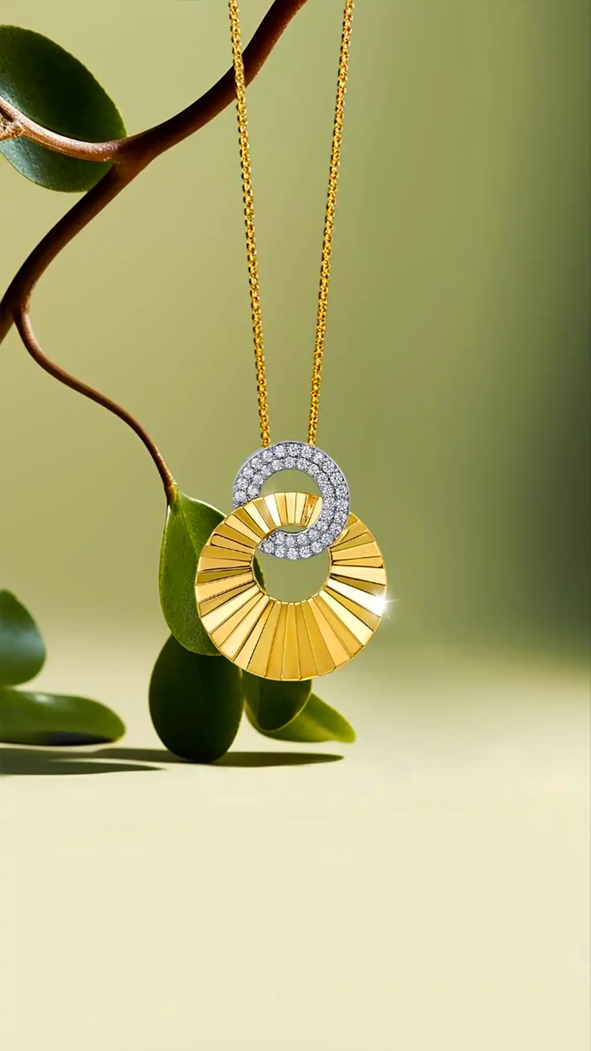 گردنبند لوکس و شیک طلا